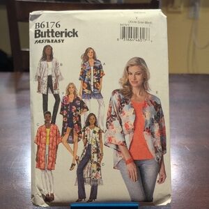 Butterick B6176 Fast & Easy Pattern